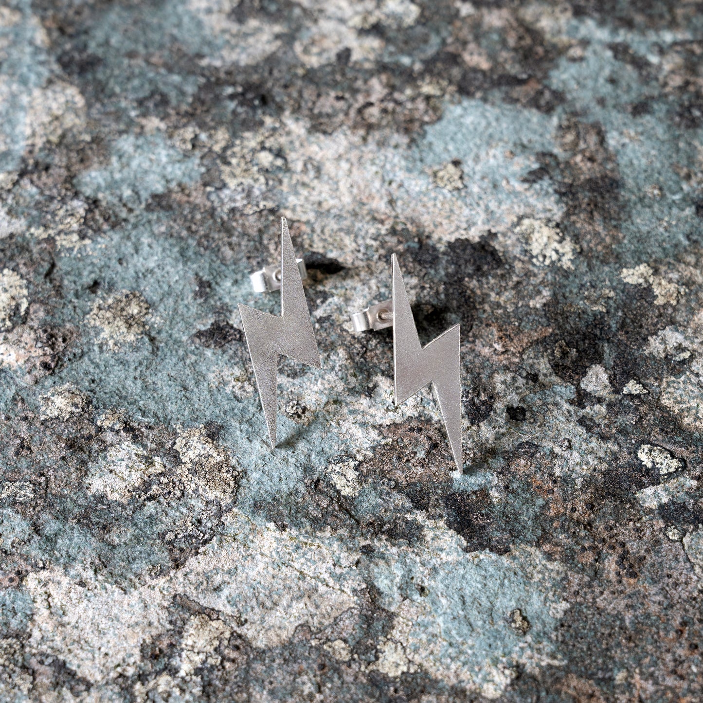 Astrape Large Lightning Studs