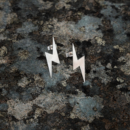 Astrape Large Lightning Studs