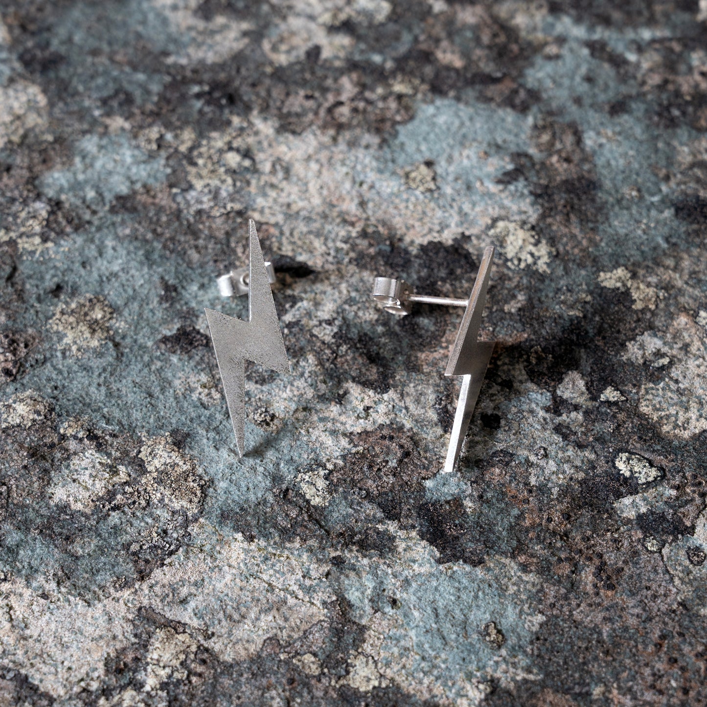 Astrape Large Lightning Studs