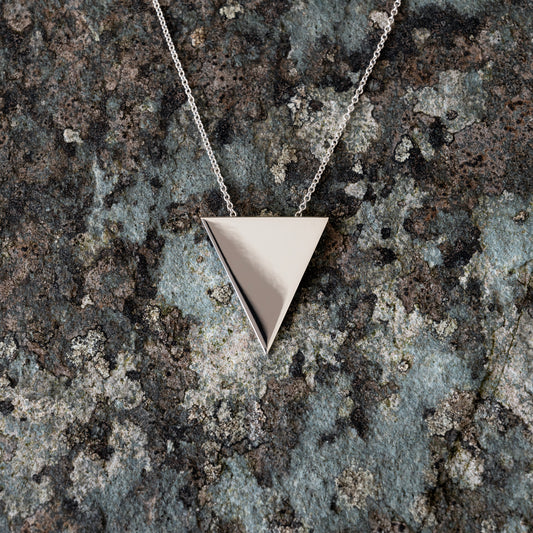 Metrica Triangle Necklace