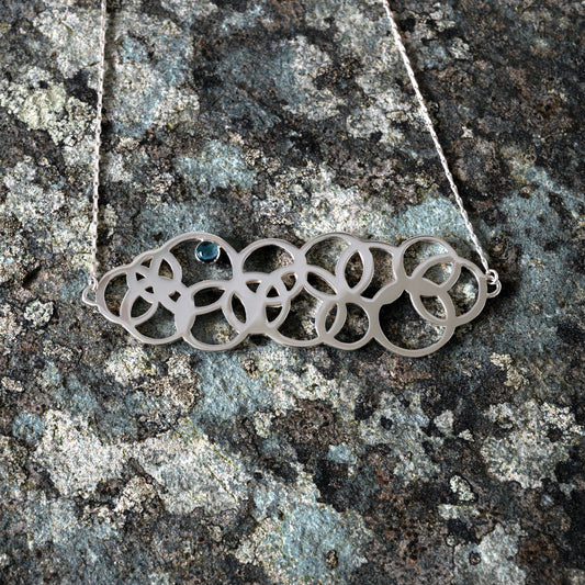 Revolution Blue Topaz Necklace