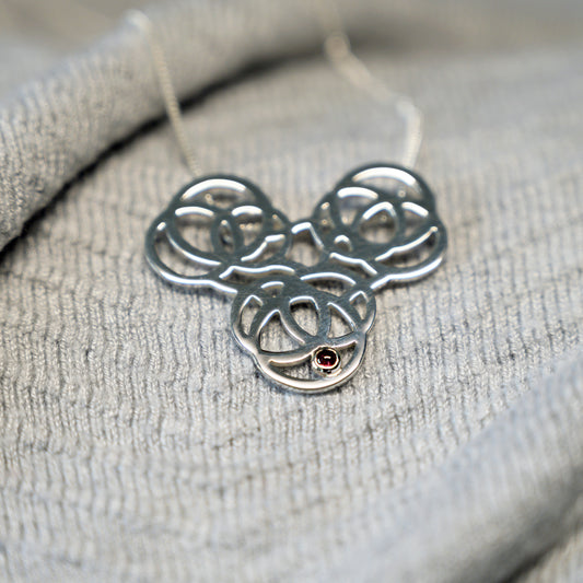 Revolution Pink Tourmaline Medium Pendant