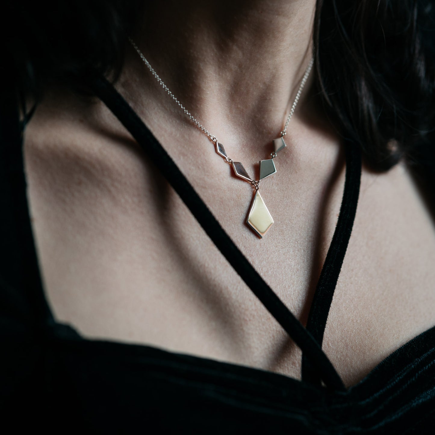 Metrica Five Kite Necklace