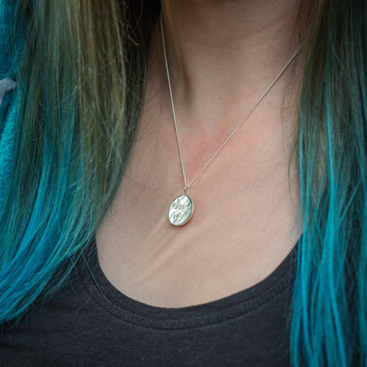 Woman Up Coin Necklace