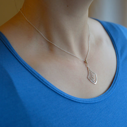 Art Deco Shield Pendant