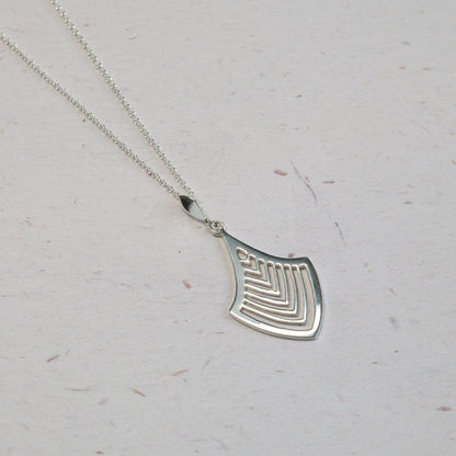 Art Deco Shield Pendant