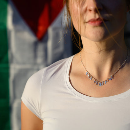 Free Palestine Necklace