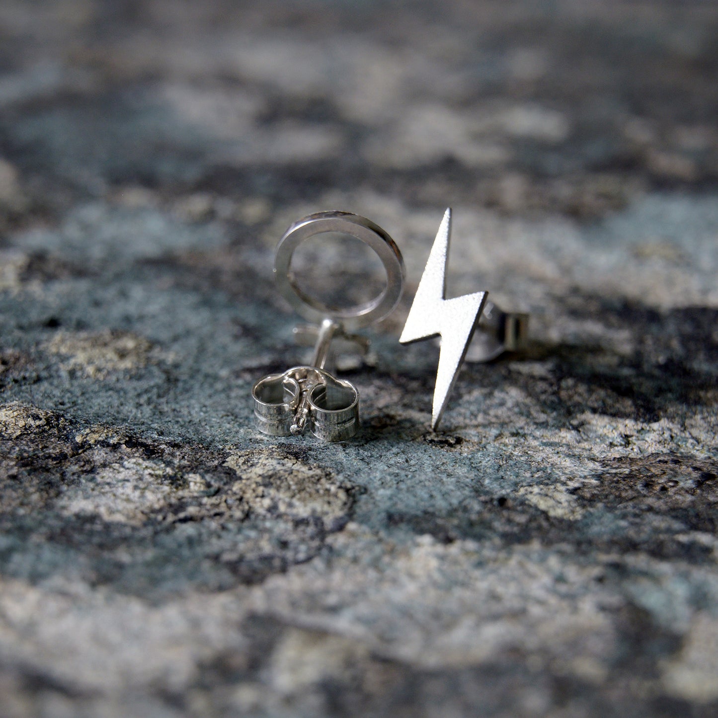 Silver Female Power Studs