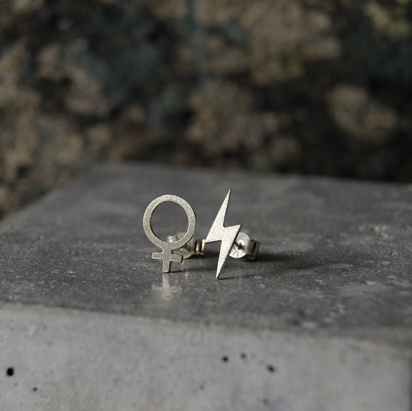 Silver Female Power Studs