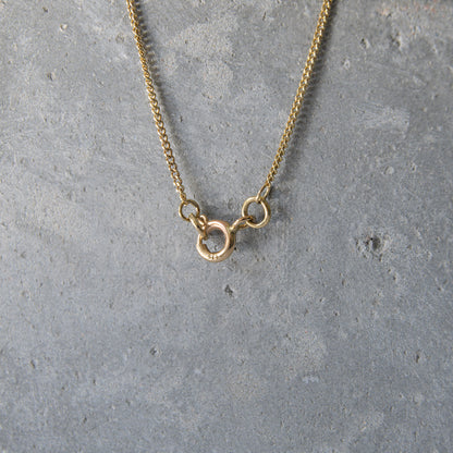 9ct Yellow Gold Star & Labradorite Necklace