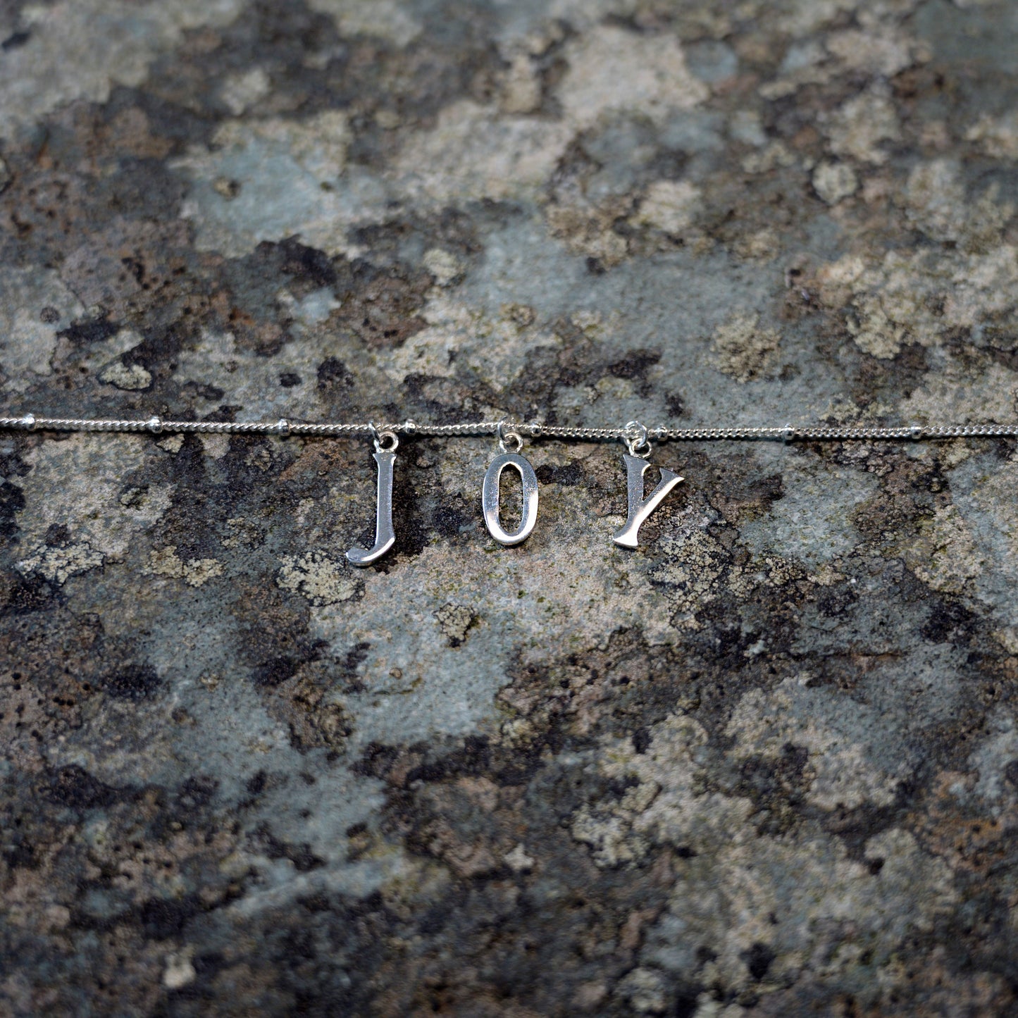 Custom Art Nouveau Letter Necklace
