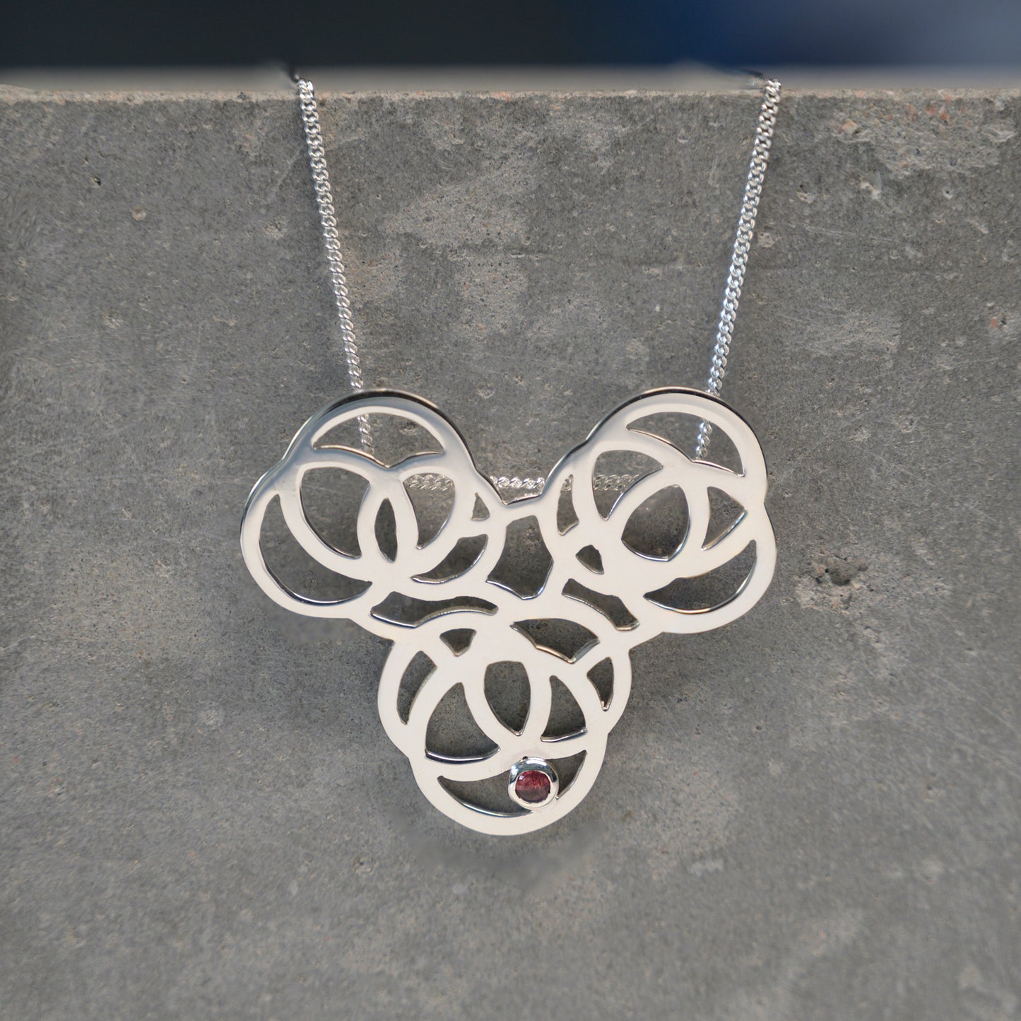 Revolution Pink Tourmaline Medium Pendant