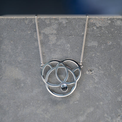 Revolve London Blue Topaz Necklace