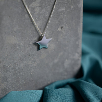 Large Silver Star Pendant