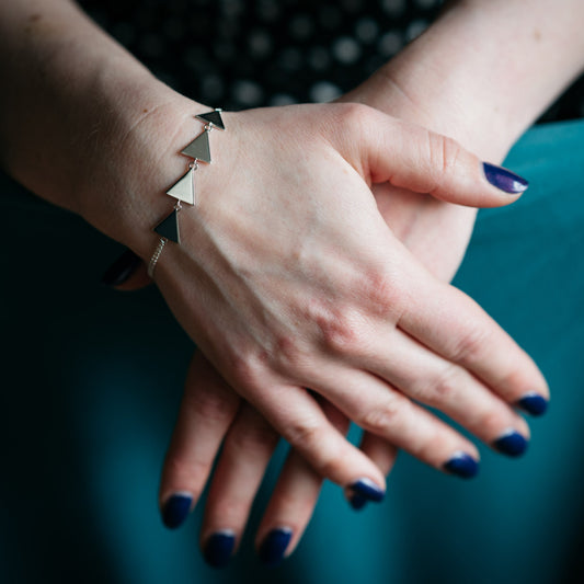 Metrica Triangle Bracelet