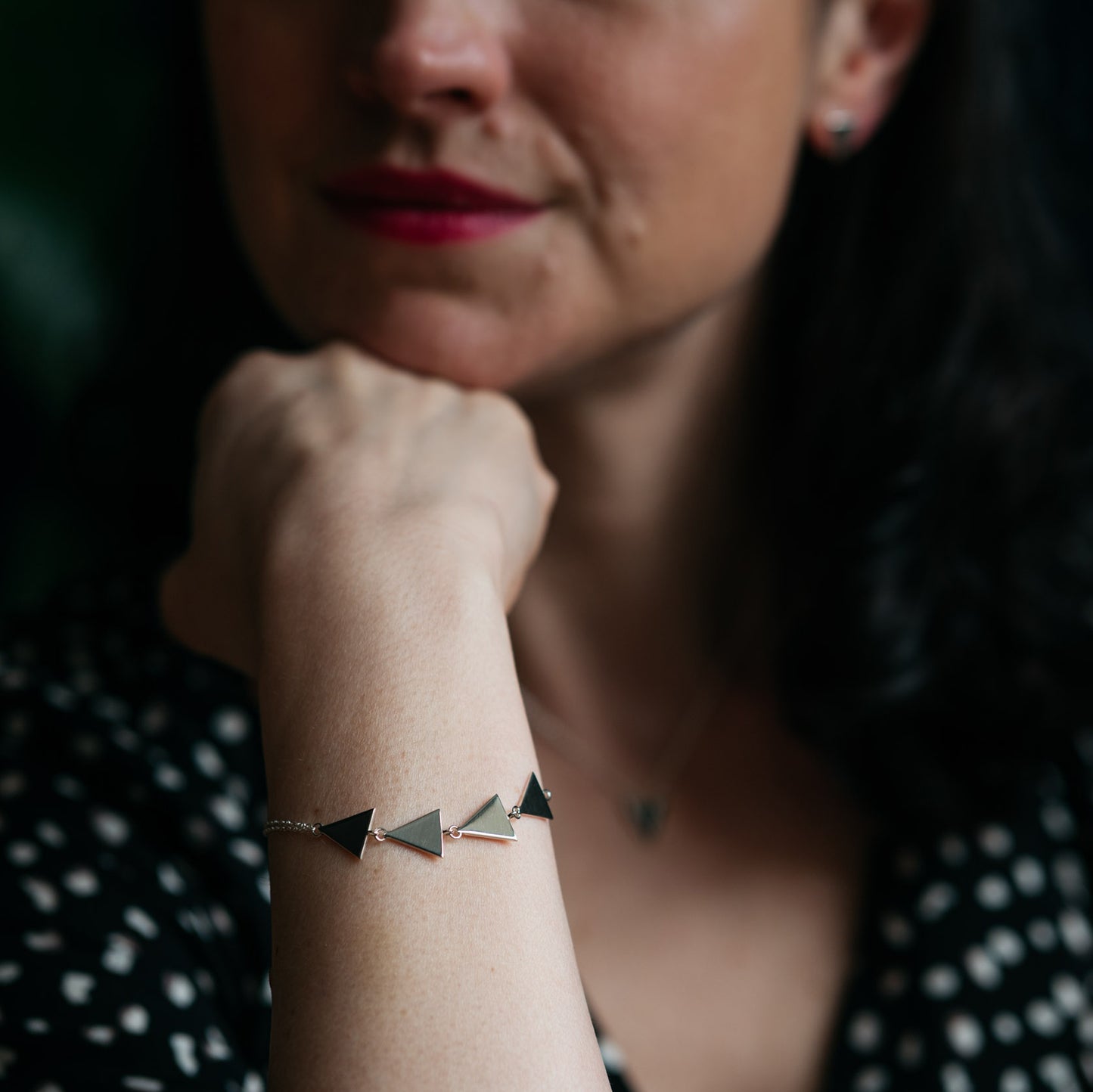 Metrica Triangle Bracelet