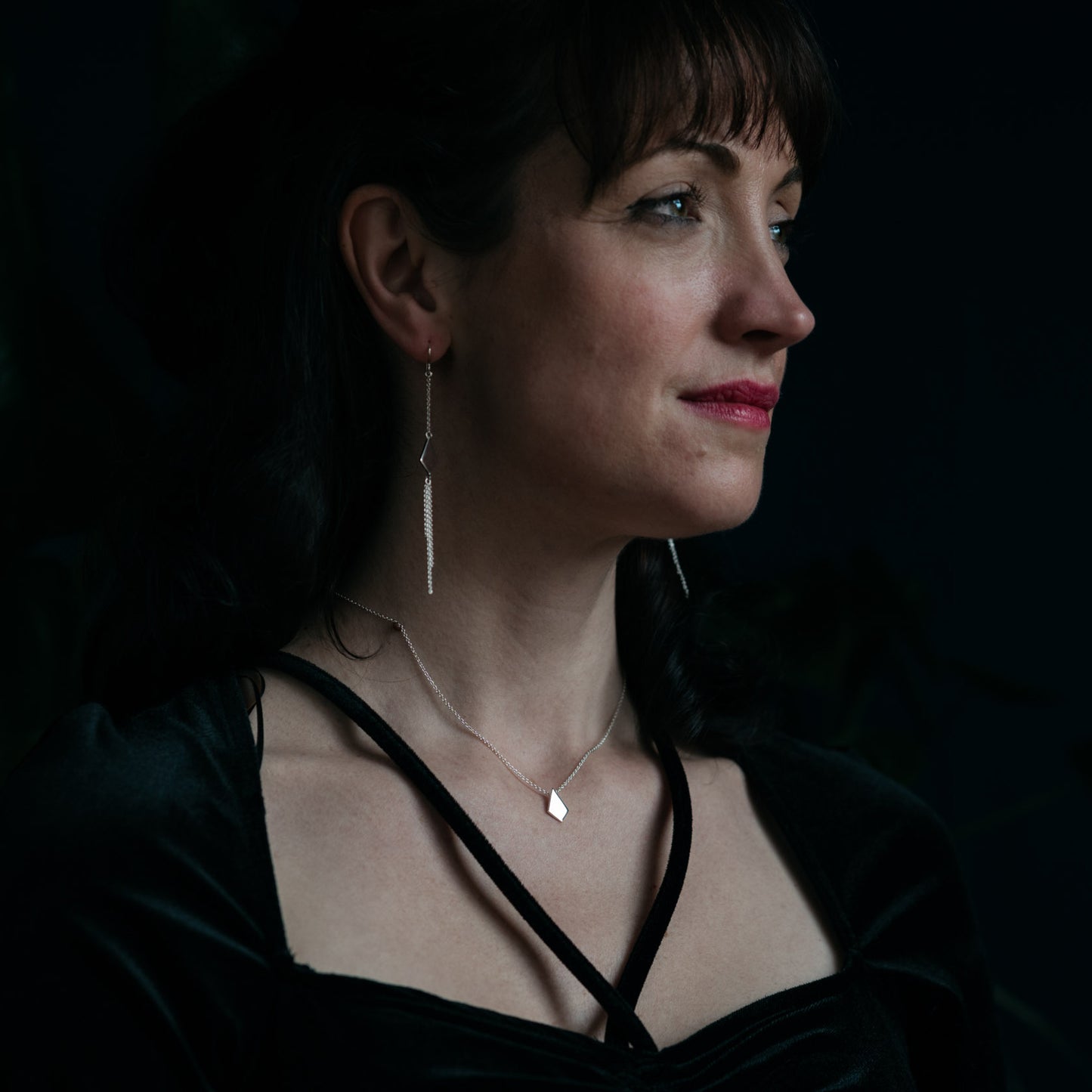 Metrica Tiny Kite Necklace