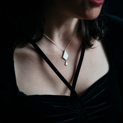 Metrica Duo Kite Necklace