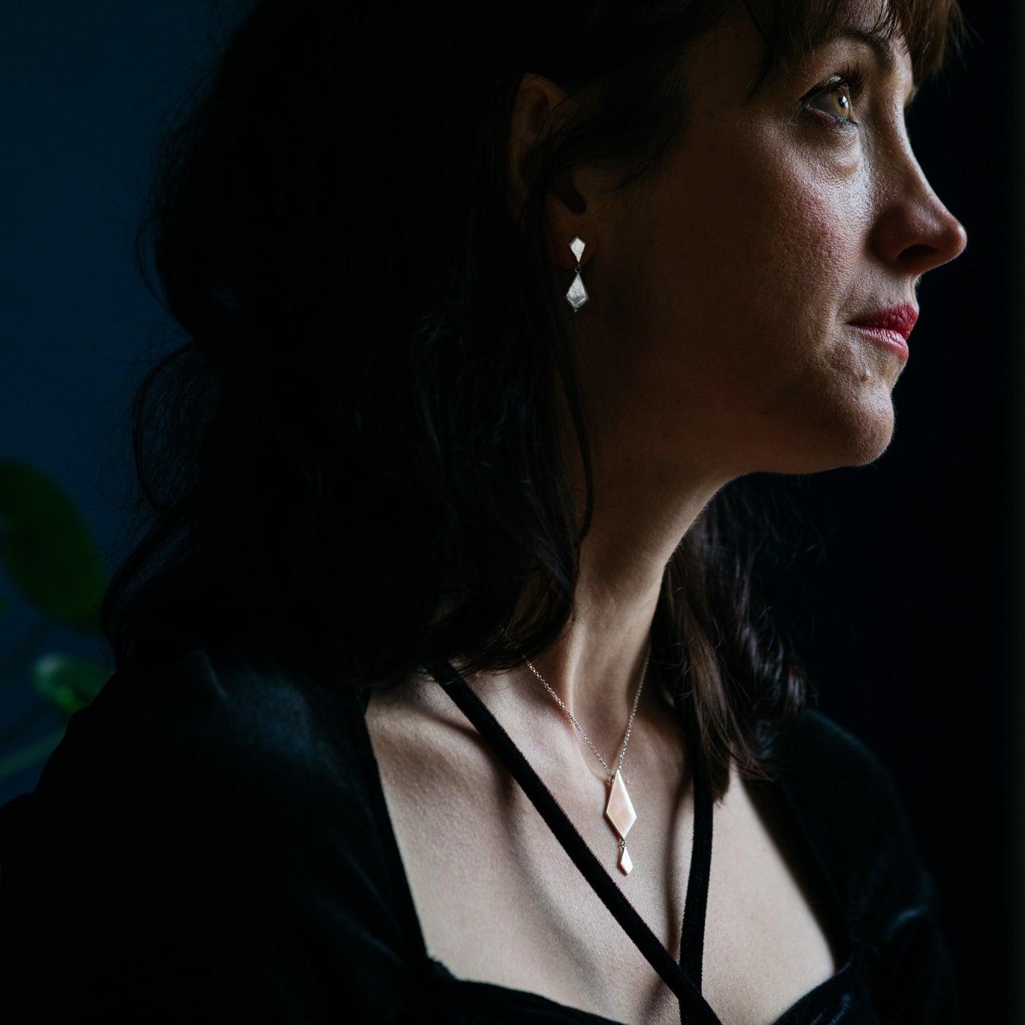 Metrica Duo Kite Necklace