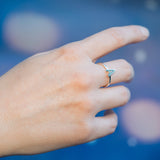 Silver Initial Ring