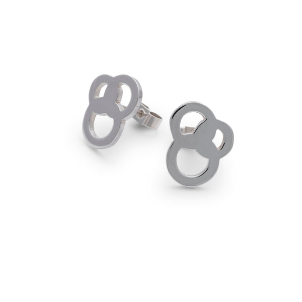 Revolution Silver Studs - closed design