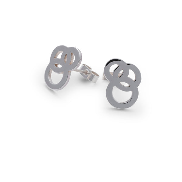 Revolution Silver Studs - open design