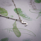 Art Nouveau Initials Necklace